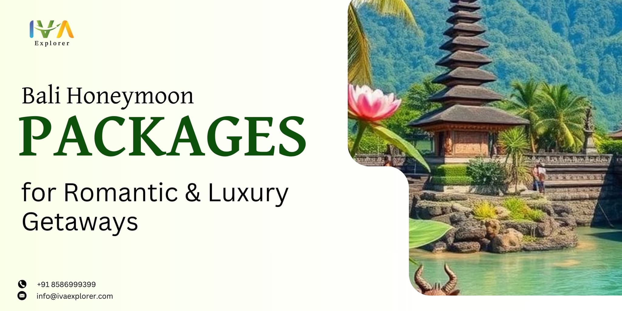 Bali Honeymoon Packages for Romantic & Luxury Getaways