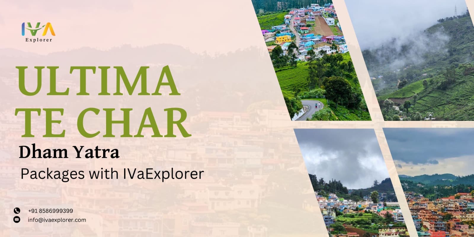 Ultimate Char Dham Yatra Packages with IVA Explorer